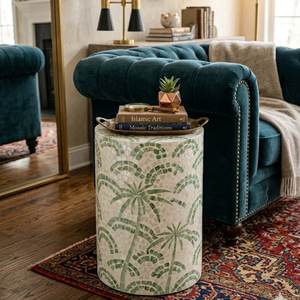 Mesa auxiliar de estilo costero al mejor precio al por mayor, mesa de centro de nácar de Vietnam - Product Image 2