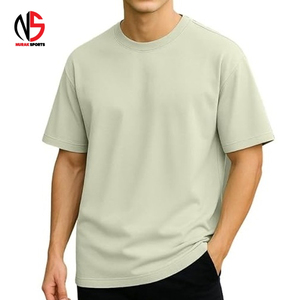เสื้อยืดโอเวอร์ไซส์ทรงหลวมสไตล์สตรีทแวร์สำหรับผู้ชาย แขนสั้น คอกลม ไซส์ใหญ่พิเศษ คุณภาพดี จาก NURAK's 2026 - Product Image 1