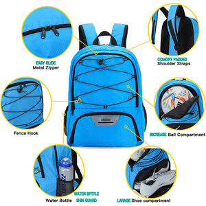 Bolsa de Baloncesto Personalizada con Compartimento para Balón y Zapatos, Mochilas Deportivas Casuales, Bolsa para Hombre en Pakistán - Product Image 2