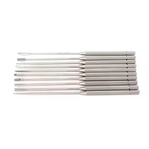 ชุดอุปกรณ์เตรียมกระดูกและขูดกระดูกระดับพรีเมียม: มีดตัด, ตะไบกระดูก, คิวเร็ต สแตนเลสสตีล อุปกรณ์ผ่าตัดกระดูกแบบใช้ซ้ำได้ - Product Image 1