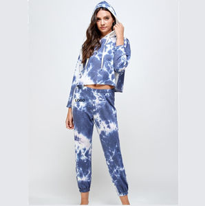 Women's Casual 2 Piece Tracksuit <b>Set</b> Long Sleeve Pullover Hoodie and Sweatpants - Product Image 6