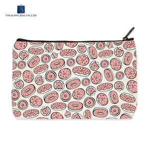 Vente flash - Pochette cosmétique en toile avec fermeture éclair - Unisexe - Sac à maquillage personnalisé - Fournisseur en gros d'usine - Product Image 6