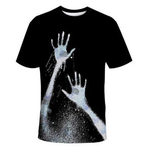 เสื้อยืดซับลิเมชั่นดีไซน์เฉพาะตัว แขนสั้น คอกลม สวมใส่สบาย ผลิตในปากีสถาน คุณภาพเยี่ยม ปี 2026 - Product Image 3