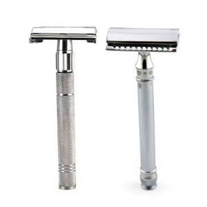 Professional SIGAL MEDCO Double Edge Safety <b>Razor</b> for <b>Men</b> Hair Shaving Butterfly Opening Reusable Stainless Steel Blade Manual - Product Image 2