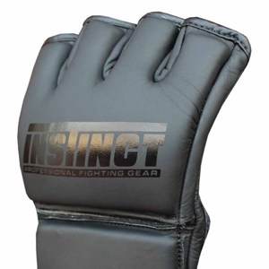 Guantes de Entrenamiento de MMA Profesionales de Primera Calidad, de Cuero, Medios Dedos, con Cierre, Impermeables, Duraderos, para Protección de Adultos, Venta al Por Mayor - Product Image 3