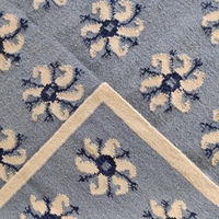 Tapis en laine fait main à motif abstrait, tissé à la main, doux, moderne, écologique, antidérapant, adapté aux animaux domestiques, antibactérien, à poils ras