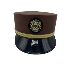 Casquette Képi Personnalisée pour Agents d'Immigration Féminines de Gambie, Coiffe d'Uniforme Professionnel avec Badge de Service Brodé pour Tenue de Service - Product Image 1