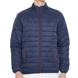 Chaqueta de Invierno Casual y Elegante para Hombre, Chaqueta Acolchada Transpirable de Nailon/Poliéster, Ropa de Exterior para Uso Diario - Product Image 1
