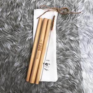 Best Seller 2026 New High Quality Biodegradable <b>PLA</b> Material Natural Bamboo Straws Sustainable Business Gifts Vietnam - Product Image 1