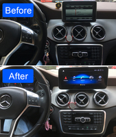 Layar Pemutar Multimedia Android dengan GPS DSP Terintegrasi untuk Mercedes Benz 2013-2015 CLA/GLA W176 A160/A180/A200/A220/A250/A260/A45