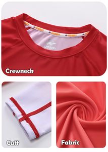 OEM Custom Unisex Rashguard Sublimation <b>Compression</b> UV Protection All Over Print Polyester Activewear Wholesale OEM Wholesale - Product Image 6
