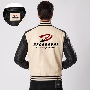 Contemporary mens leather jacket tailored for exceptional fit lasting quality and stylish casual wear in <b>cooler</b> weather - Product Image 5