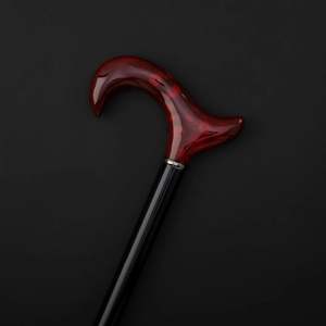 Mejore el equilibrio y la confianza al caminar con el bastón ergonómico de resina y madera. - Product Image 3