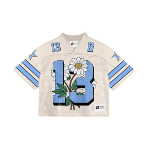 Camisetas de béisbol con corte cuadrado y logotipos personalizados, camisetas deportivas para equipos, uniformes de fútbol, camisetas de malla para hombre - Product Image 3