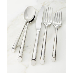 Ensemble de couverts en acier inoxydable de luxe avec finition miroir, résistant à la rouille, design moderne pour la maison, les mariages et la restauration - Product Image 2