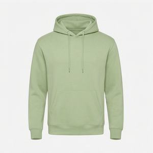 เสื้อฮู้ดดี้โอเวอร์ไซส์ผ้าฝ้ายคุณภาพสูงสำหรับผู้ชาย ผ้าฟลีซหนานุ่ม ทรงหลวม ปักลายเรียบง่าย สั่งทำได้ ใส่สบาย อุ่นสบายในฤดูหนาว - Product Image 1