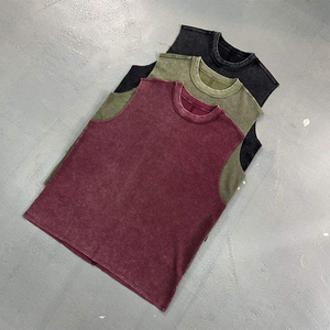 เสื้อกล้ามวิ่งลำลองแบบไร้แขนสำหรับผู้ชาย OEM ผลิตตามสั่ง ระบายอากาศได้ดี แห้งเร็ว เป็นมิตรกับสิ่งแวดล้อม เหมาะสำหรับออกกำลังกาย ฟิตเนส และเล่นกีฬา - Product Image 2