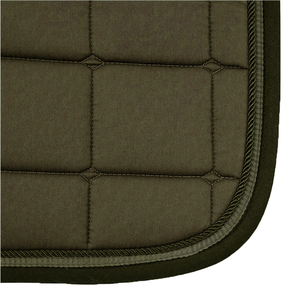 BRAND ZONE1995 Tapis de selle classique personnalisé en coton satiné avec doublure en maille, durable et confortable pour l'équitation et le saut d'obstacles - Product Image 6