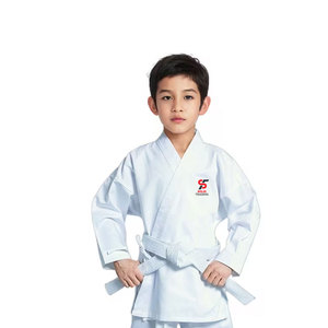 Uniforme d'arts martiaux Solid Trader Premium Design, en coton robuste, pour entraînement intense, pratique et cours, judo, karaté. - Product Image 4