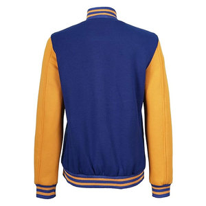 เสื้อแจ็คเก็ตวาร์ซิตี้สำหรับผู้หญิง สไตล์บอมเบอร์ เสื้อแจ็คเก็ตเบสบอลสำหรับผู้หญิง เสื้อคลุมลำลองแนวสปอร์ตทันสมัย - Product Image 4