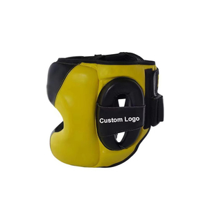 High Quality Custom Logo Leather <b>Head</b> Guard for Boxing and Safety <b>Training</b> Gear Wholesale price cheap rate 2026 - Product Image 4