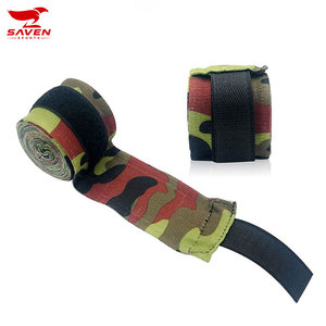 Cómodas vendas de algodón para manos con diseño de cierre seguro y vendas de primera calidad para entrenamiento de boxeo y artes marciales. - Product Image 2