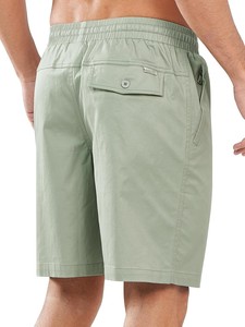 Shorts cargo pour homme style punk, taille haute, avec cordon de serrage, 100% coton, écologiques, respirants, séchage rapide, pour l'été, la gym et la plage - Product Image 2