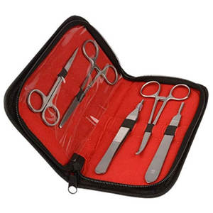 Kit de pratique de sutures électriques de précision 21 pièces avec instruments chirurgicaux de haute qualité en acier inoxydable pour les hôpitaux et les cliniques - Product Image 1