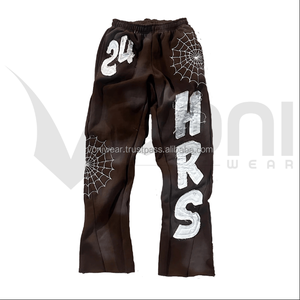 ชุดวอร์มลายดอกแบบกำหนดเองใหม่พร้อมซักกรดและแสงแดดปักลายผ้าหนาขนแกะ GSM สำหรับฤดูหนาว - Product Image 4