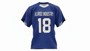 Maillots de football personnalisés verts en polyester respirant imprimé, coupe courte, pour la saison estivale, avec techniques de découpe automatisées - Product Image 5