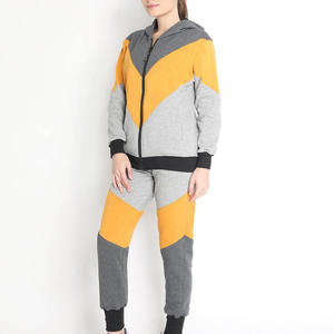 Wholesale High Quality 100% Cotton Plus Size Sportswear Tracksuits for Women Men Fitness Custom Training Jogging Suit - Product Image 5