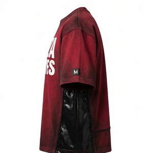 T-shirt en mélange de coton et de chanvre, fibre naturelle, respirant, mode éco-responsable, durable, haute qualité, décontracté, unisexe - Product Image 4