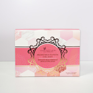 Premium WhiteEver Collagen Milk Tea Sachets Bebida blanqueadora antienvejecimiento con colágeno de pescado para la firmeza y suavidad de la piel - Product Image 6