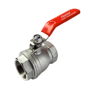 Válvula de bola de acero inoxidable con rosca BSP/NPT para control de flujo de precisión y rendimiento a prueba de fugas para la industria química - Product Image 1