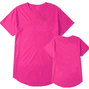 ODM 180 GSM Heavy <b>Weight</b> Men's T Shirts 100% Organic Cotton Casual O-Neck Solid Button Custom Design <b>Blank</b> Kitted Fabric Garment - Product Image 5
