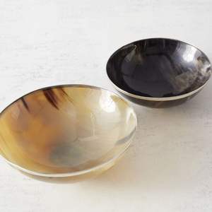 Últimos Cuencos para Ensalada Hechos a Mano con Cuerno de Búfalo, Forma Natural, Duraderos, Artículos de Colección, Vajilla Artística - Product Image 2