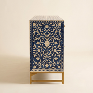 Meuble buffet de luxe artisanal en os incrusté, écologique, de qualité supérieure et personnalisable - Vente en gros de meubles pour la maison - Product Image 4