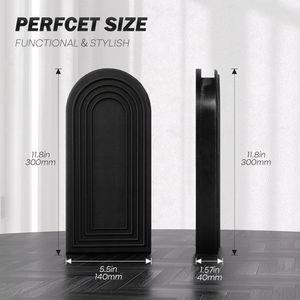 Set di 2 Vasi da Parete Moderni in Legno di Pino Rustico, Decorazione Boho per la Casa, Fioriere Intelligenti per Piante da Interno, Decorazione da Parete Sospesa C - Product Image 5