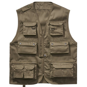 Chaleco de Caza para Hombre, Invierno, Material de Alta Calidad, Algodón, Nuevo Chaleco para Caza al Aire Libre, Cierre de Cremallera, Bolsillos Delanteros - Product Image 4