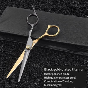 Tijeras de Peluquería Profesionales de Acero Inoxidable, Cuchillas Afiladas de Alto Contenido de Carbono, Logotipo Personalizado, Tijeras para Cortar Cabello de 6 Pulgadas - Product Image 5