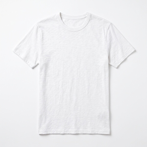 T-shirt en jersey de coton texturé pour homme, décontracté, respirant, pour l'été, personnalisable, couleurs variées, fabrication OEM/ODM, vente en gros, prix bas - Product Image 1
