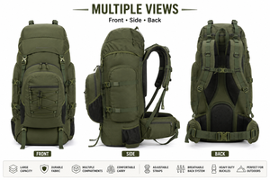 กระเป๋าเป้สะพายหลังแบบยุทธวิธี Molle ขนาด 15 ลิตร สำหรับผู้ชาย ขายส่ง ปรับแต่งได้ เหมาะสำหรับออกกำลังกาย เดินป่า ล่าสัตว์ - Product Image 3