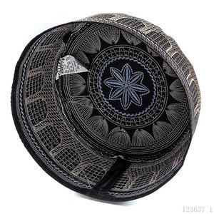 Venta caliente hombres musulmanes usan sombrero árabe musulmán gorra de hombre y Kufi-diseños islámicos elegantes para 2024 de BD - Product Image 3
