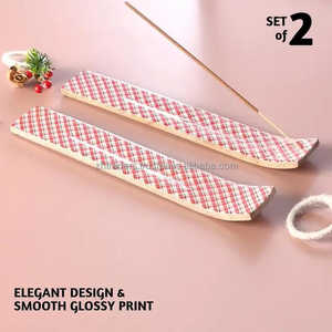 Support d'agarbatti en bois de sheesham de style rustique fait à la main pour la méditation de relaxation et la décoration intérieure spirituelle quotidienne - Product Image 4