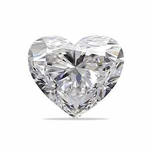 Diamant CVD de laboratoire taille cœur fantaisie, clarté VVS, certifié IGI, 2,00-5,00 carats, couleur D, pour la fabrication de bijoux (bague et boucles d'oreilles) - Product Image 2