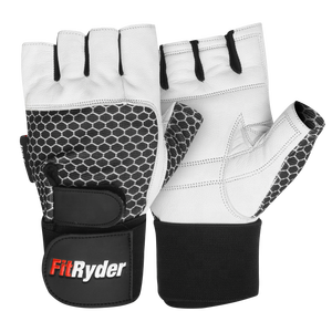 Gants de musculation unisexes pour hommes avec support de poignet intégré, paume complète en polyester, pour la gym, les sports de plein air et l'entraînement physique - Product Image 3