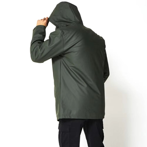 <b>Men</b> Waterproof <b>Jacket</b> Hooded Windproof Rain Coat Outdoor <b>Lightweight</b> Wholesale OEM - Product Image 4