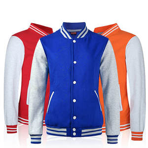Wholesale Custom Logo Plus Size Men's <b>Jackets</b> <b>Varsity</b> <b>Vintage</b> <b>Jacket</b> for Men - Product Image 2