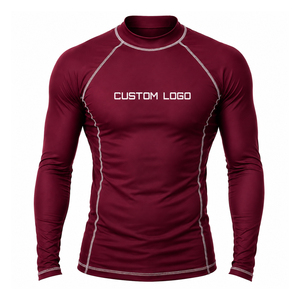 Camiseta de Surf Profesional 2026 de Secado Rápido, Antibacteriana, de Poliéster/Nailon, Manga Larga para Hombre, Rashguard para BJJ - Product Image 6