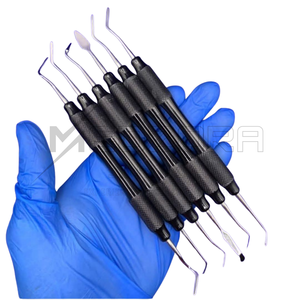 ชุดอุปกรณ์ตรวจฟันและผ่าตัดช่องปากแบบกำหนดเองได้  ชุดอุปกรณ์อุดฟันด้วยวัสดุคอมโพสิตขัดเงา ใช้ซ้ำได้ เป็นมิตรกับสิ่งแวดล้อม - Product Image 1